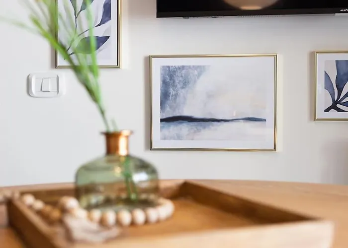 Modern Flat With Light And Sun On The Sweet Terrace